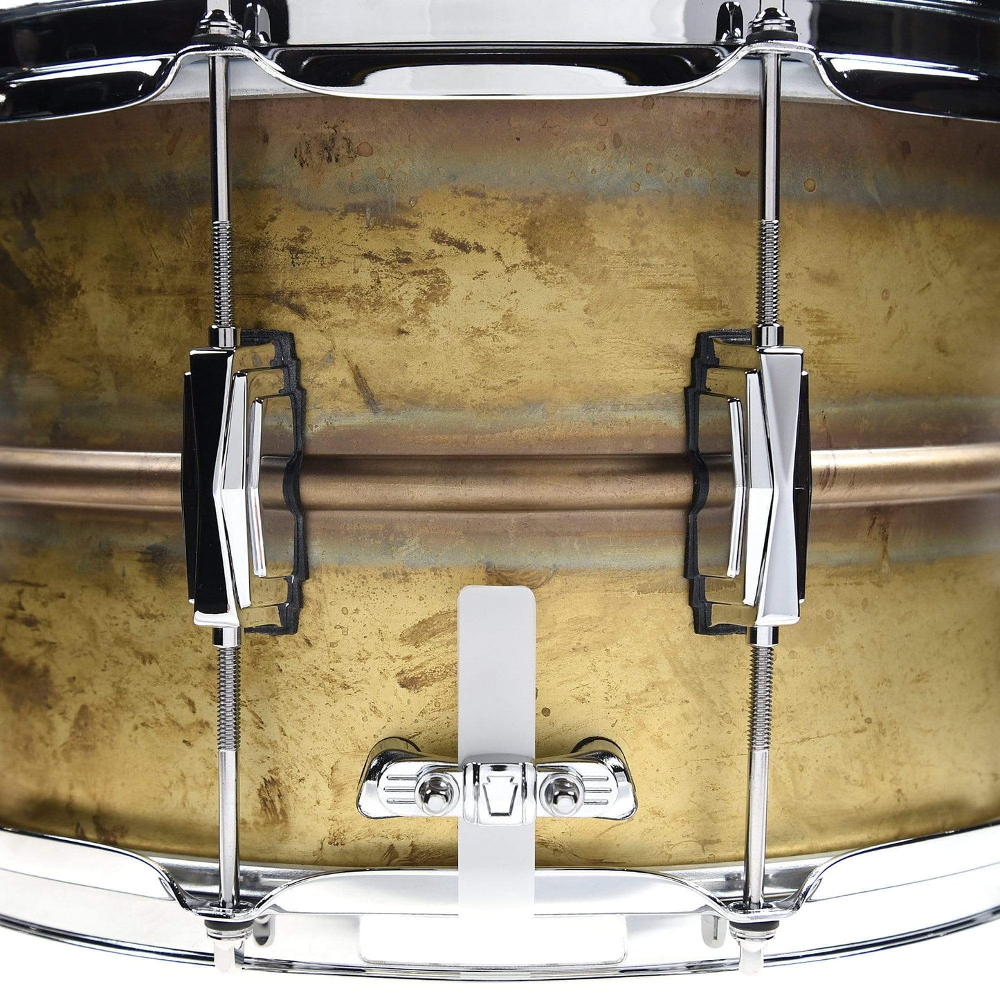 Ludwig 8x14 Raw Brass Phonic Snare Drum Drums and Percussion / Acoustic Drums / Snare