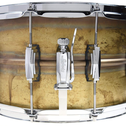 Ludwig 8x14 Raw Brass Phonic Snare Drum Drums and Percussion / Acoustic Drums / Snare