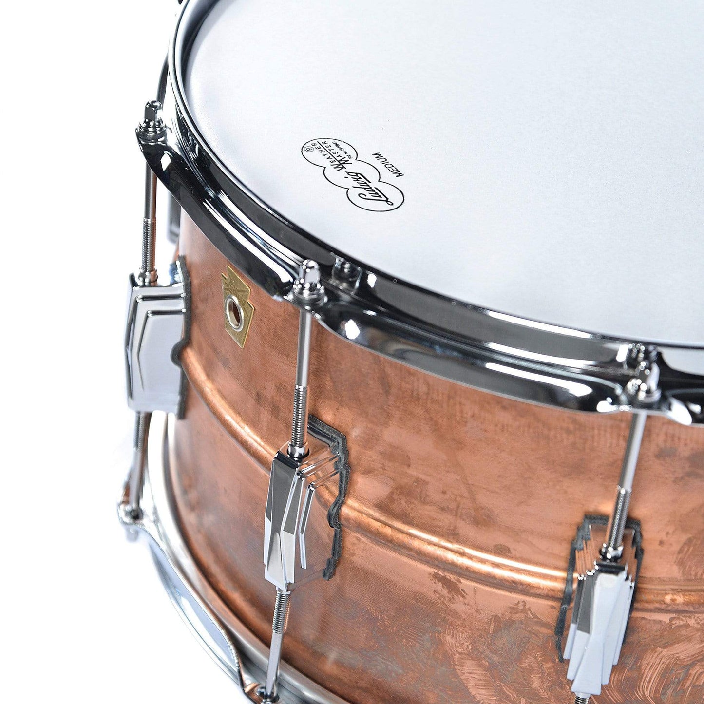 Ludwig 8x14 Raw Copper Phonic Snare Drum Drums and Percussion / Acoustic Drums / Snare