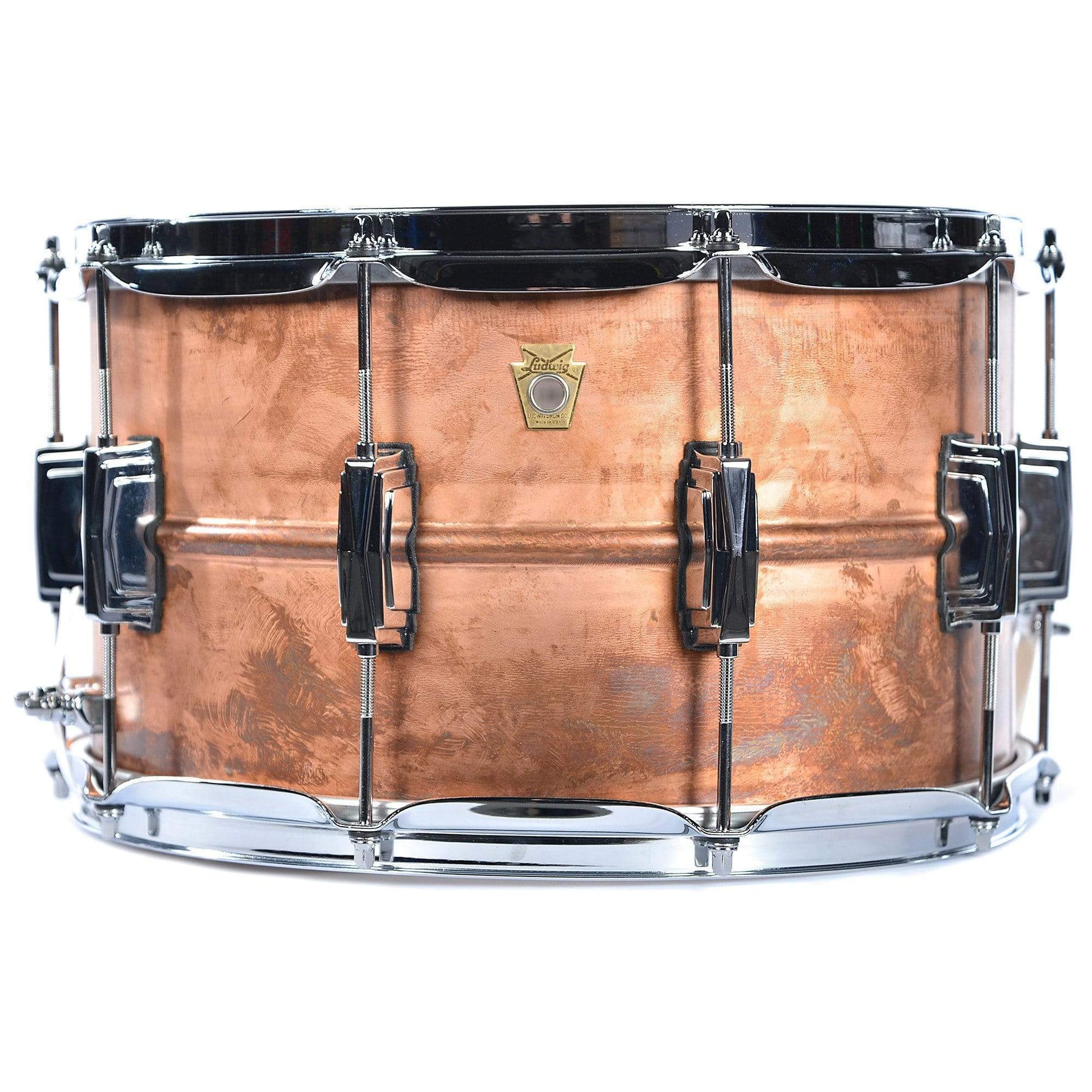 Ludwig 8x14 Raw Copper Phonic Snare Drum Drums and Percussion / Acoustic Drums / Snare