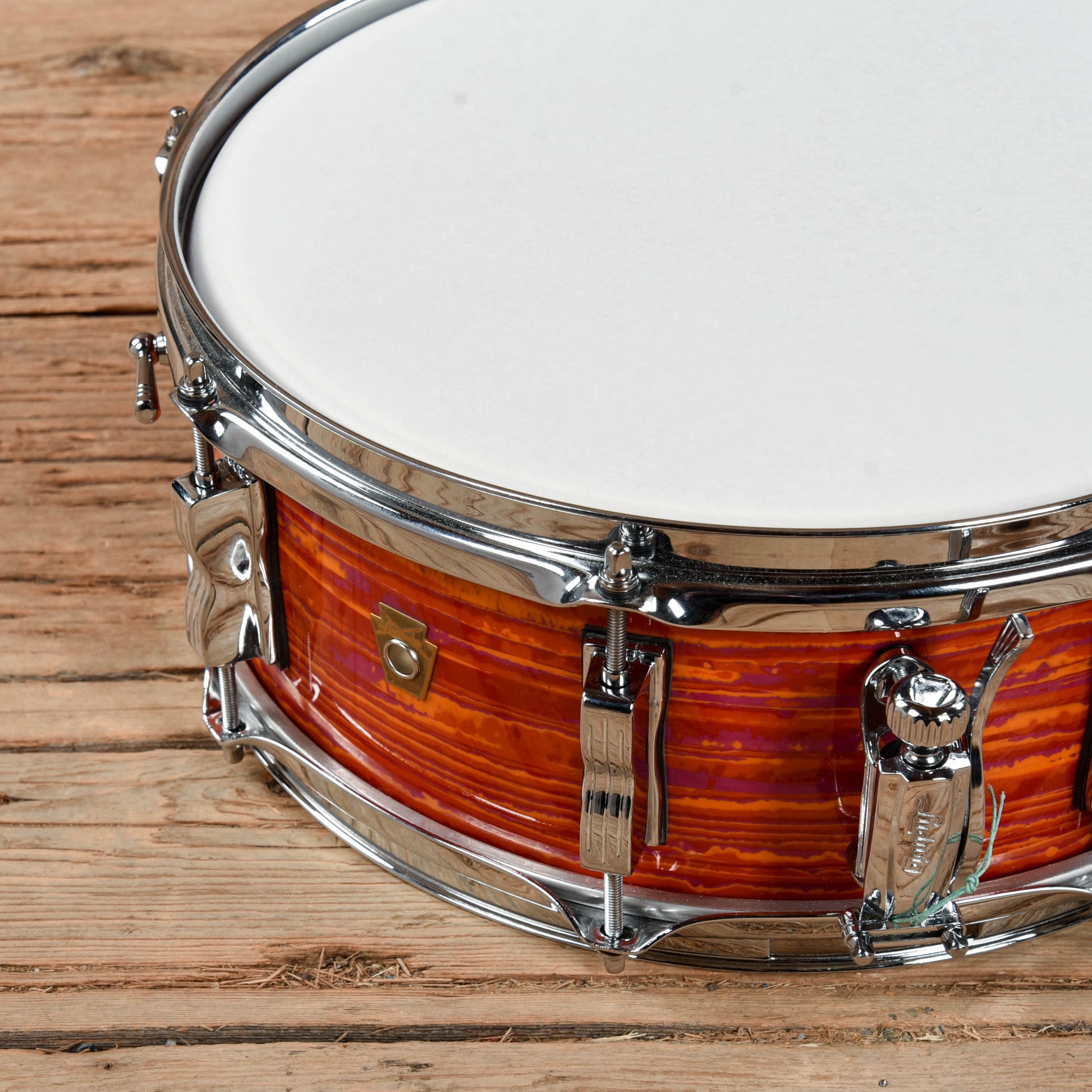 Ludwig Ludwig 5.5x14 Legacy Maple Jazzfest Mod Orange USED Drums and Percussion / Acoustic Drums / Snare
