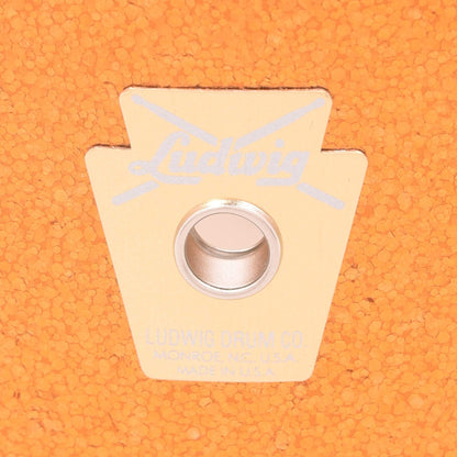 Ludwig Classic Maple 7x10 Tom Gold Sparkle w/Large Keystone Badge & No Mount Drums and Percussion / Acoustic Drums / Tom