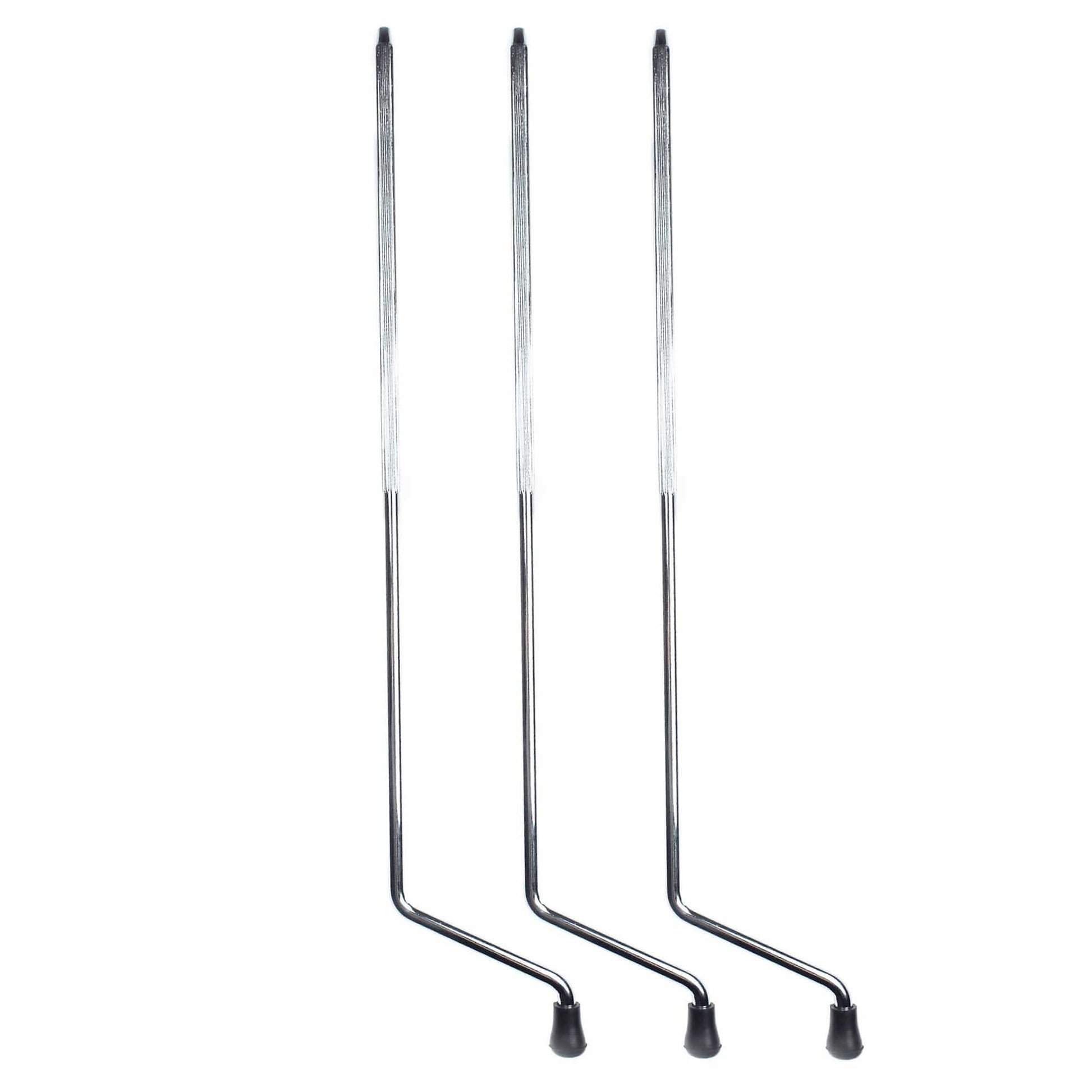 Ludwig Classic 23" 9.5mm Floor Tom Leg (3 Pack Bundle) Drums and Percussion / Parts and Accessories / Drum Parts