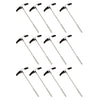 Ludwig Classic Bass Drum T-Rods w/Washers (12 Pack Bundle) Drums and Percussion / Parts and Accessories / Drum Parts