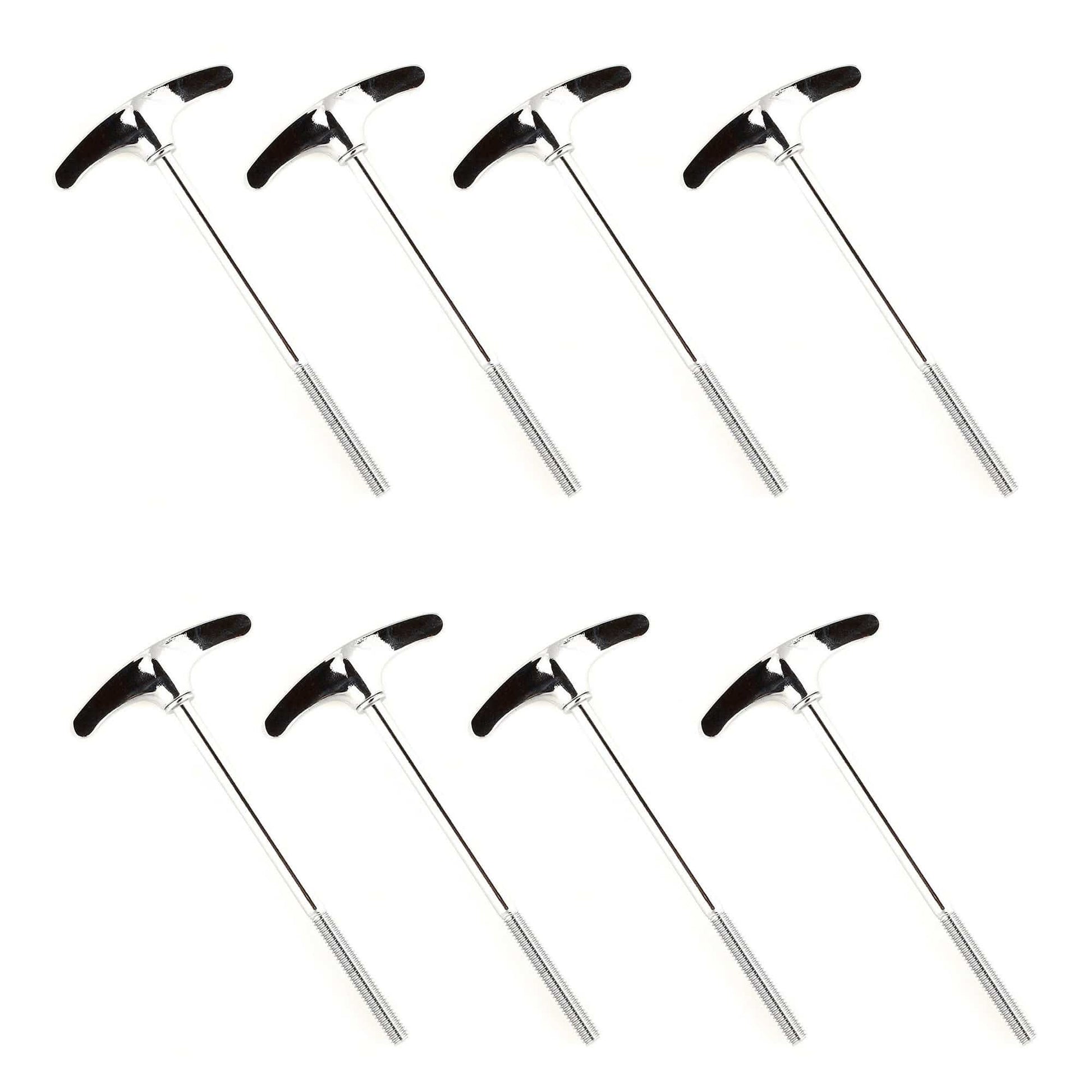 Ludwig Classic Bass Drum T-Rods w/Washers (8 Pack Bundle) Drums and Percussion / Parts and Accessories / Drum Parts