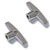 Ludwig Female T Handle Wingnut for P1216D (2 Pack Bundle) Drums and Percussion / Parts and Accessories / Drum Parts