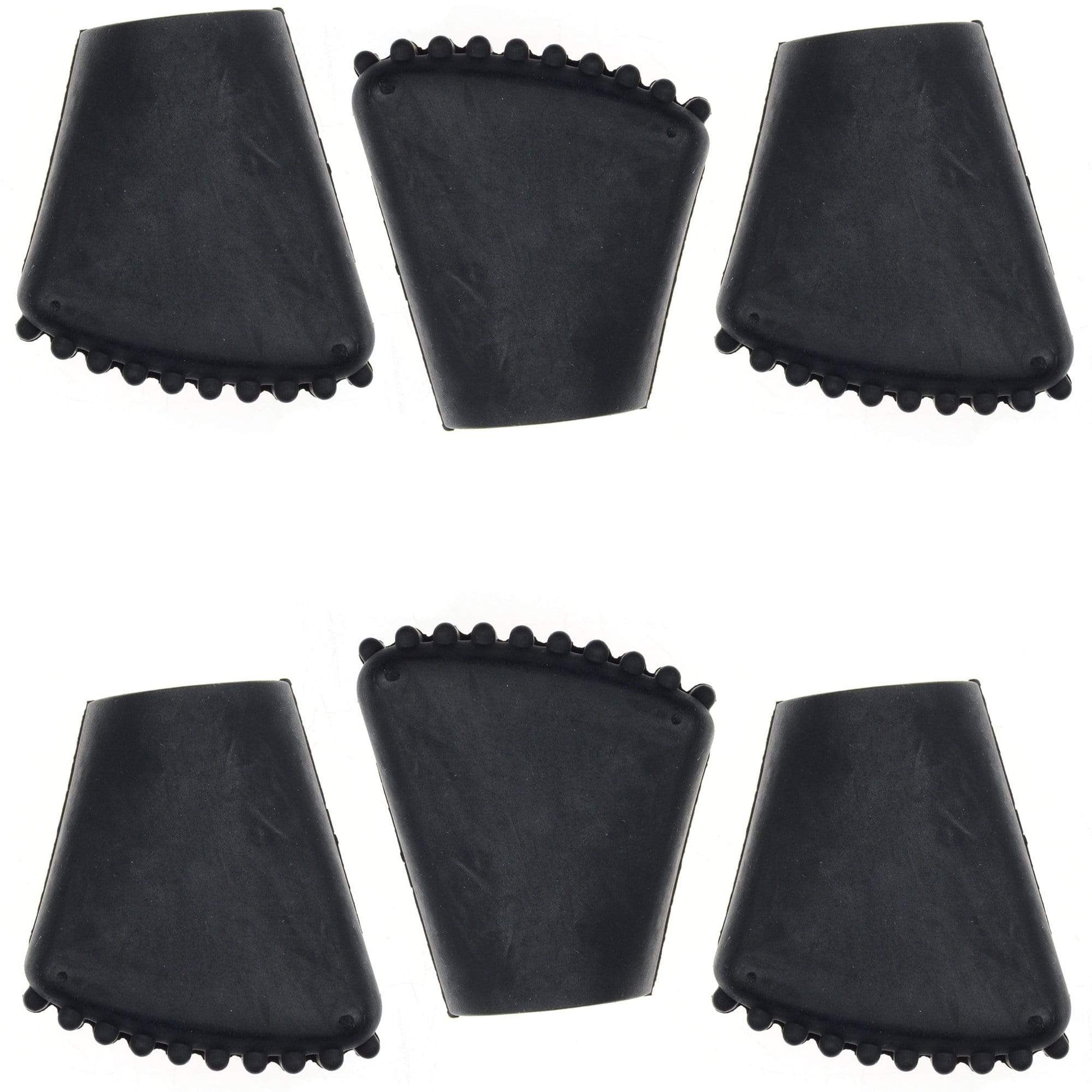 Ludwig Rubber Crutch Tip for P669 For Bass Drum Spur (6 Pack Bundle) Drums and Percussion / Parts and Accessories / Drum Parts