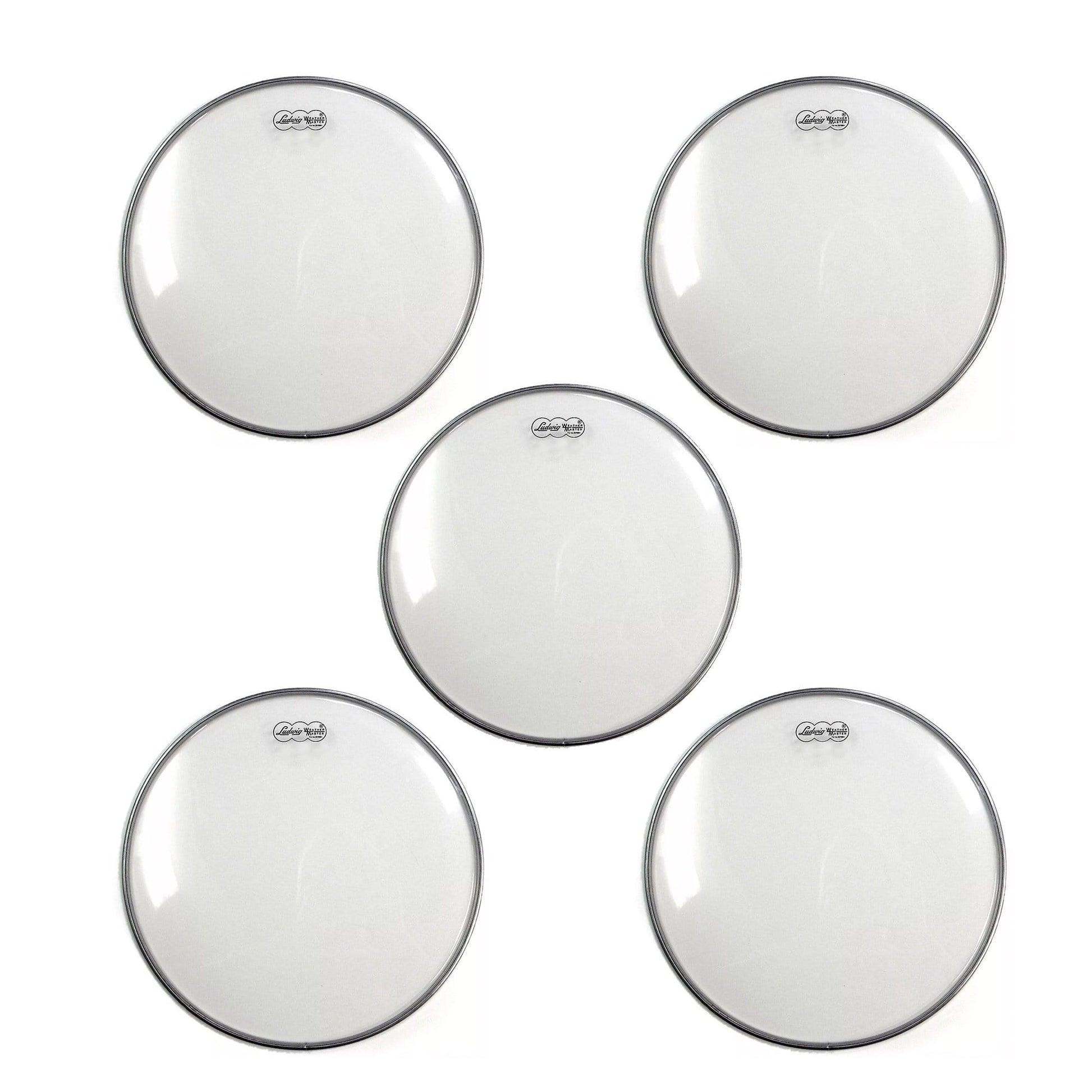 Ludwig 14" Weather Master Snare Side Head (5 Pack Bundle) Drums and Percussion / Parts and Accessories / Heads