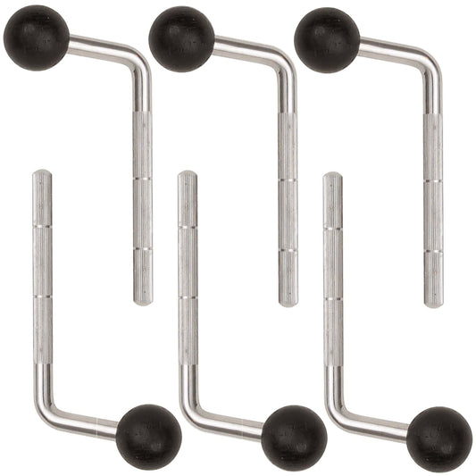 Ludwig Atlas Standard 12mm L-Arm & Ball 6 Pack Bundle Drums and Percussion / Parts and Accessories / Mounts