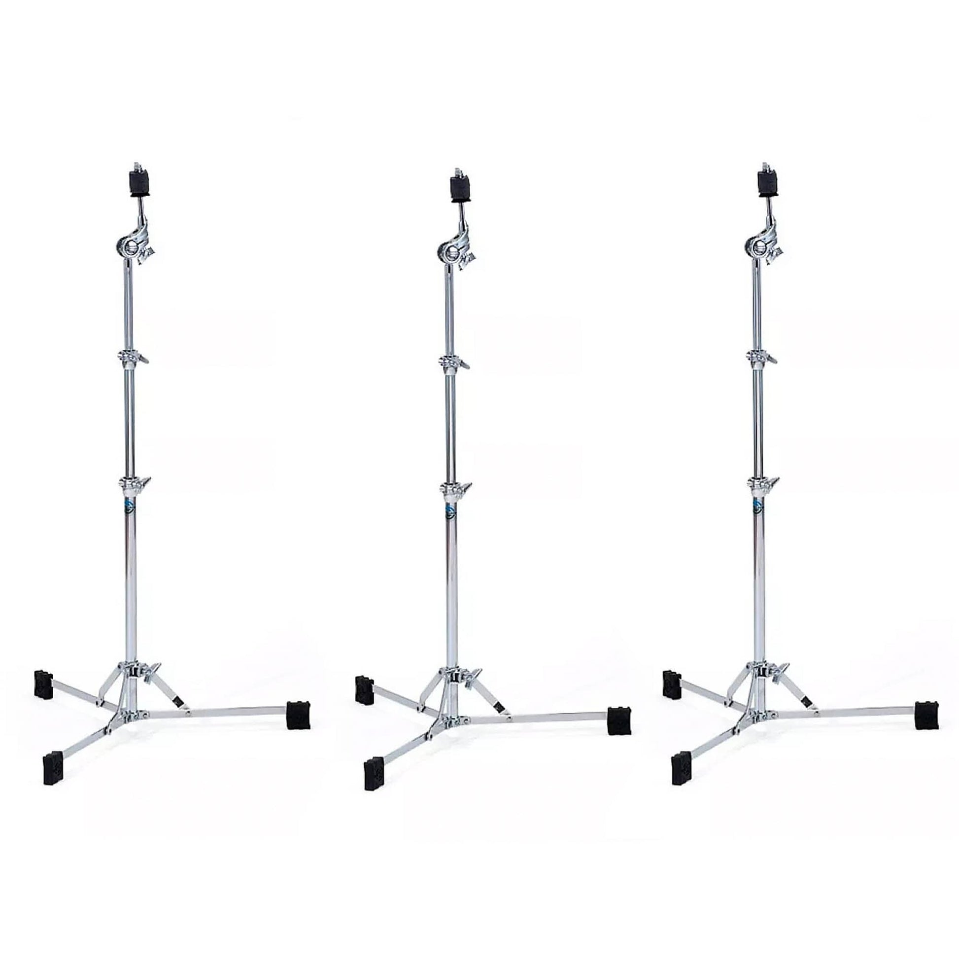 Ludwig Atlas Classic Flat Base Straight Cymbal Stand (3 Pack Bundle) Drums and Percussion / Parts and Accessories / Stands