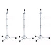 Ludwig Atlas Classic Flat Base Straight Cymbal Stand (3 Pack Bundle) Drums and Percussion / Parts and Accessories / Stands