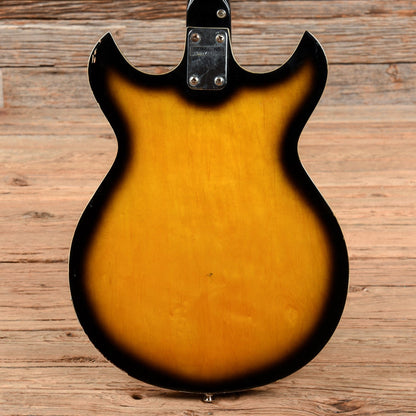 Lyle A740 Double Cut Electric Sunburst 1970s Electric Guitars / Hollow Body