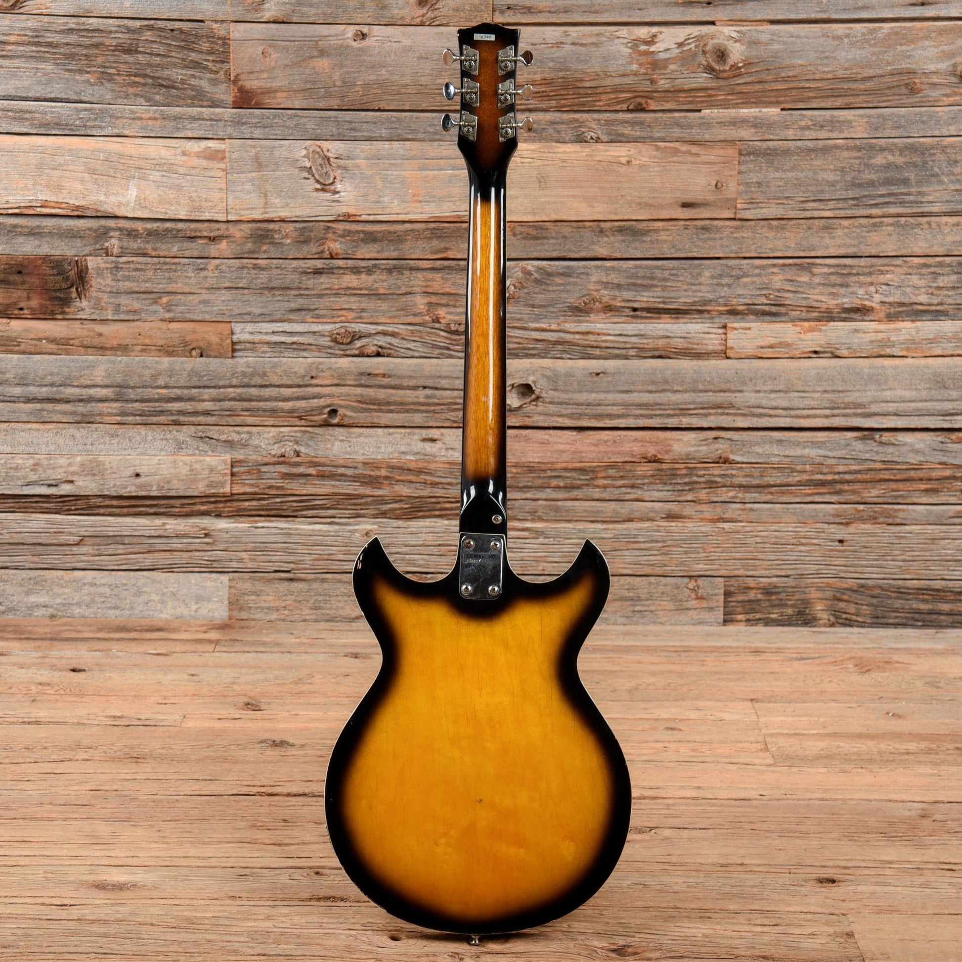 Lyle A740 Double Cut Electric Sunburst 1970s Electric Guitars / Hollow Body