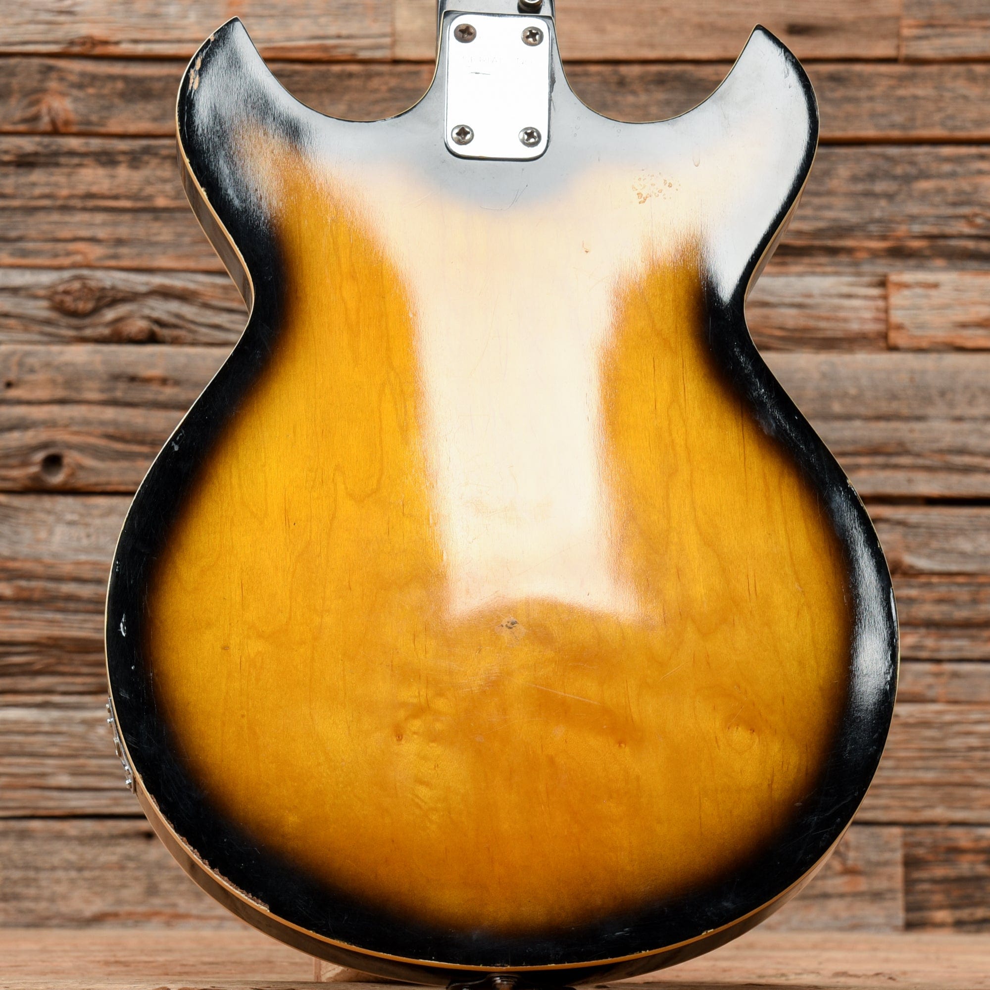 Lyle A740 Double Cut Electric Sunburst 1970s Electric Guitars / Hollow Body