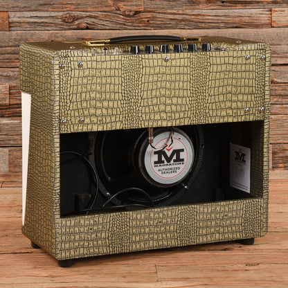 Magnatone Super Fifteen 15-Watt 1x12" Guitar Combo Amp Gold Croc Amps / Guitar Amps / Guitar Cabinets