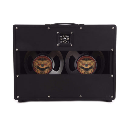 Magnatone 2x12 Lighted Cabinet Black 8 Ohms Amps / Guitar Cabinets