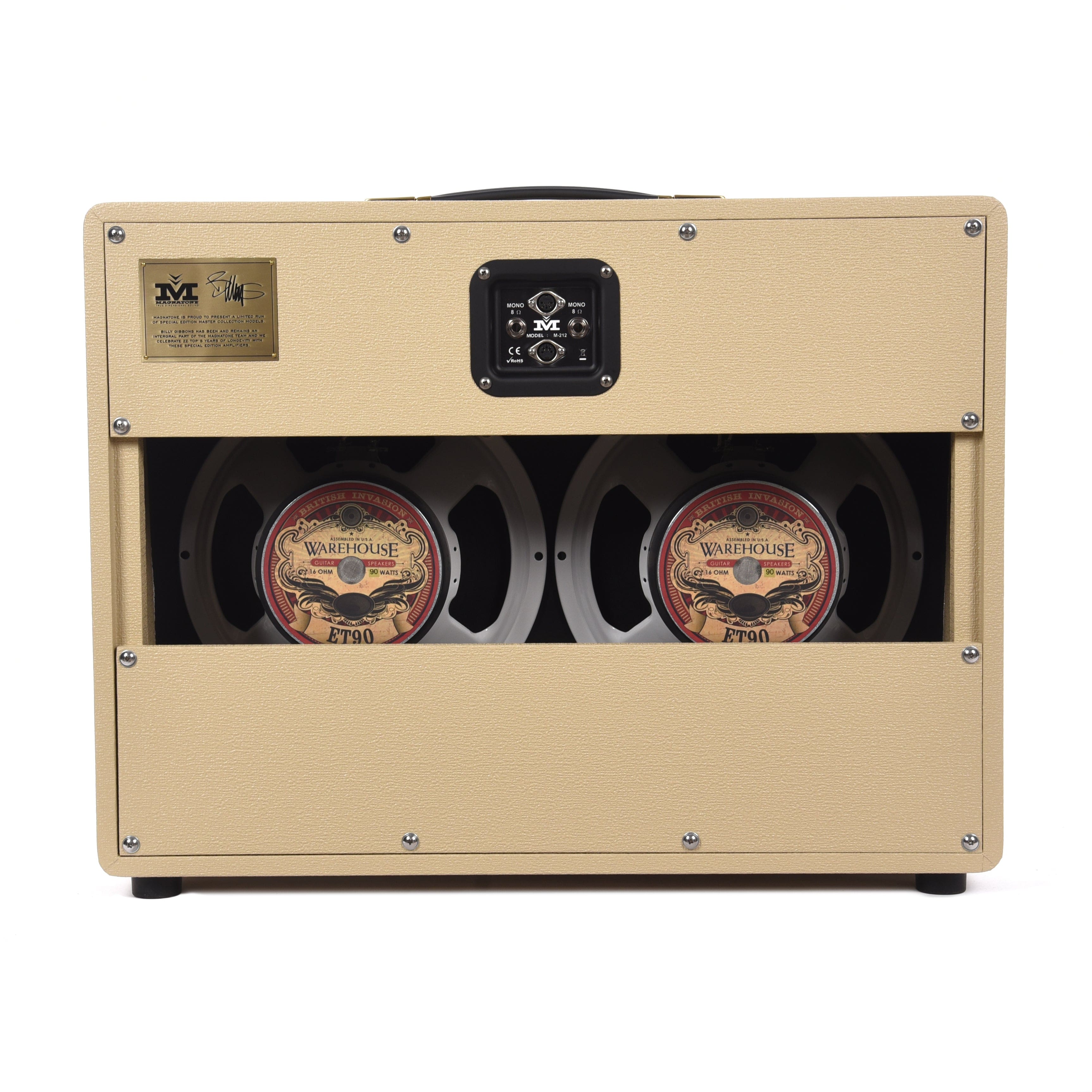 Magnatone Super Fifty-Nine M-80 2x12 Extension Cabinet Limited Edition Gold Amps / Guitar Cabinets