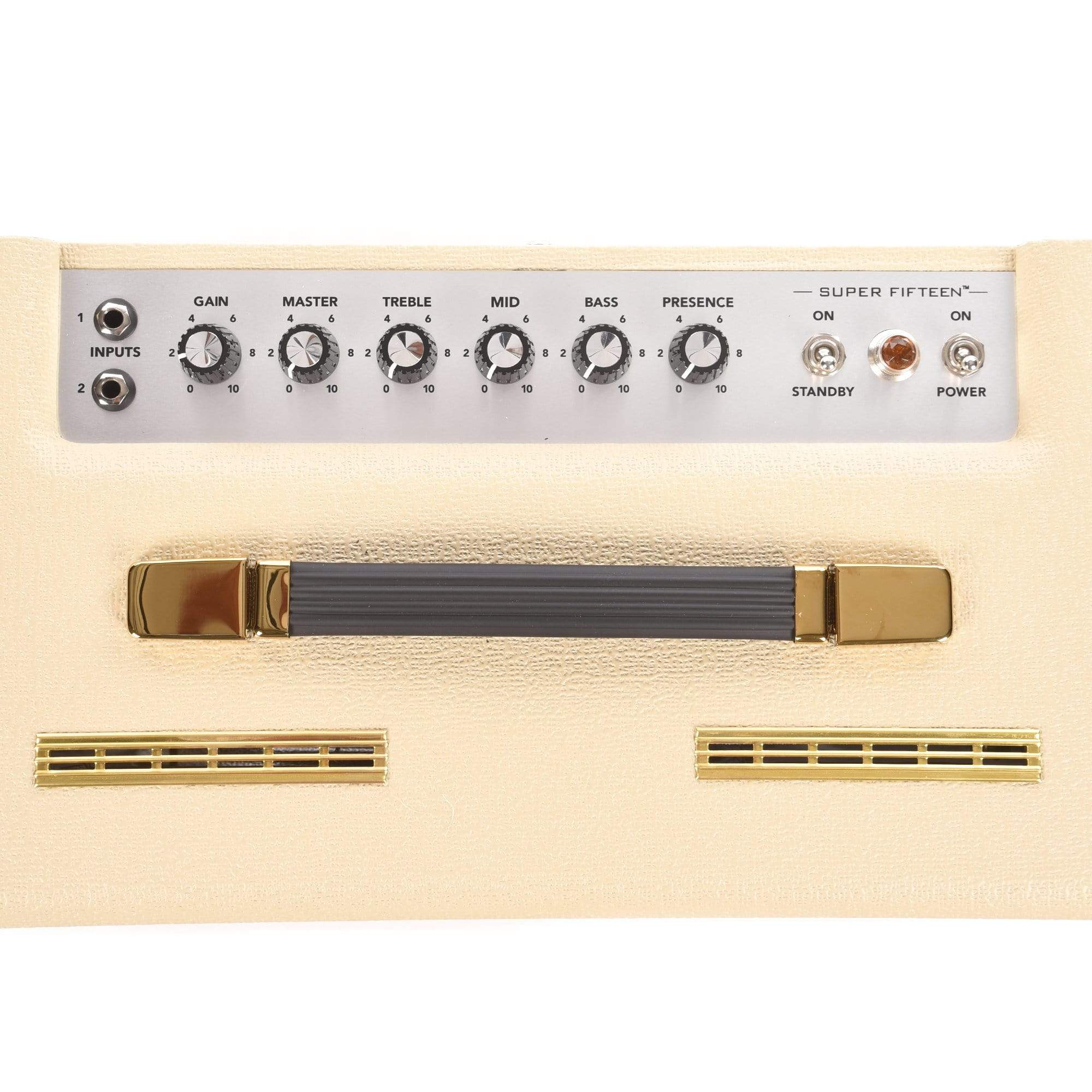 Magnatone Limited Edition Billy Gibbons Super Fifteen 1x12 15W Combo Amp Gold Amps / Guitar Combos