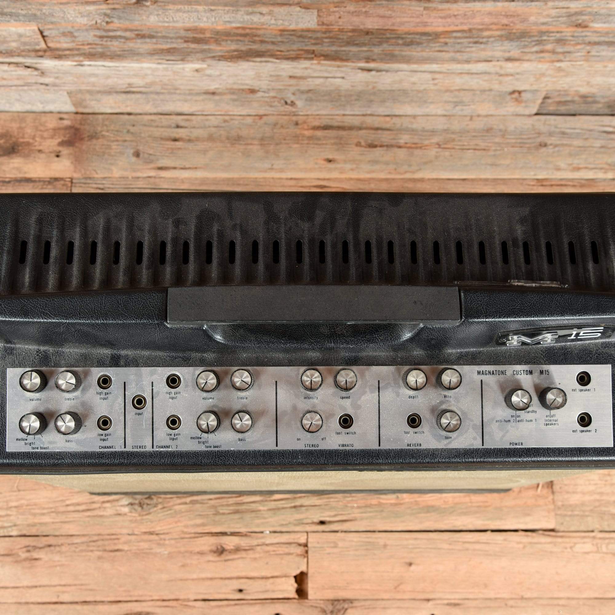 Magnatone M15 Stereo Combo  1965 Amps / Guitar Combos