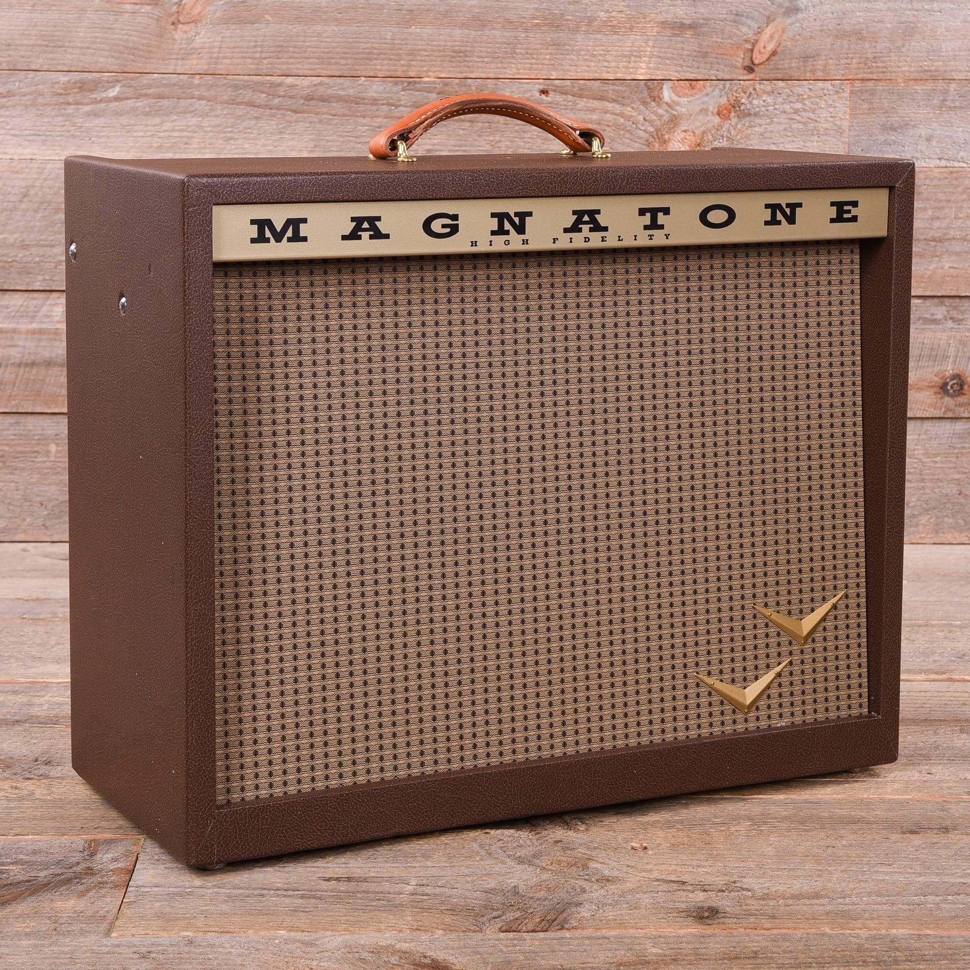 Magnatone Panoramic Stereo 12/12W 2x10 Combo Amp Amps / Guitar Combos
