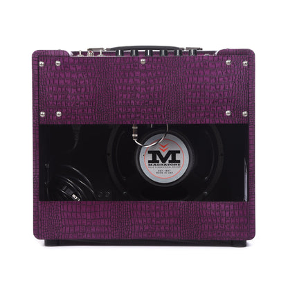 Magnatone Super Fifteen 1x12" 15w Combo Amp Croc Collection Purple Amps / Guitar Combos