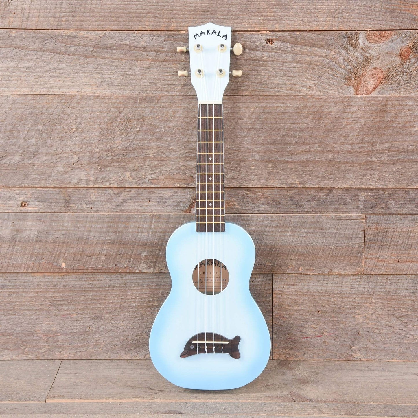 Makala MK-SD Dolphin Soprano Ukulele Light Blue Burst Folk Instruments / Ukuleles
