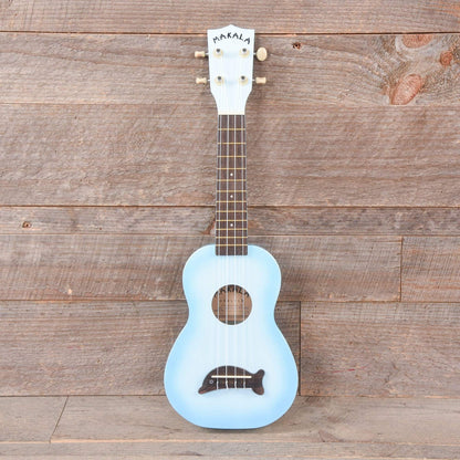 Makala MK-SD Dolphin Soprano Ukulele Light Blue Burst Folk Instruments / Ukuleles