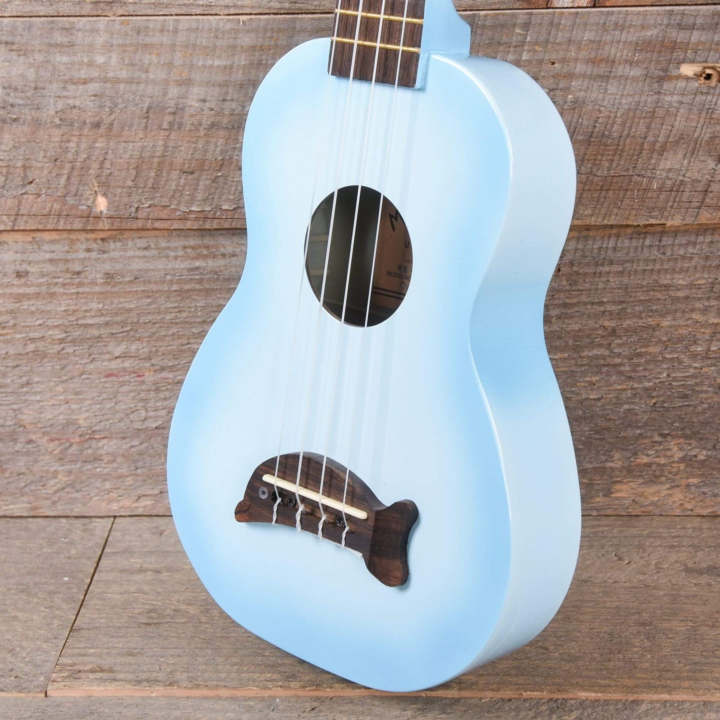 Makala MK-SD Dolphin Soprano Ukulele Light Blue Burst Folk Instruments / Ukuleles