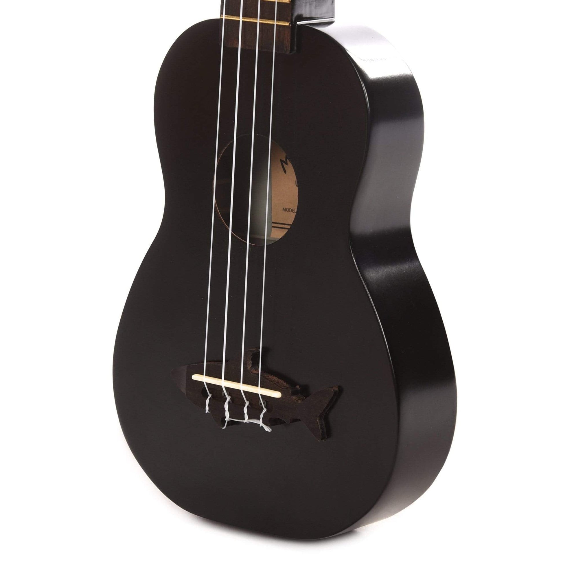 Makala Shark Composite Soprano Ukulele Black Folk Instruments / Ukuleles