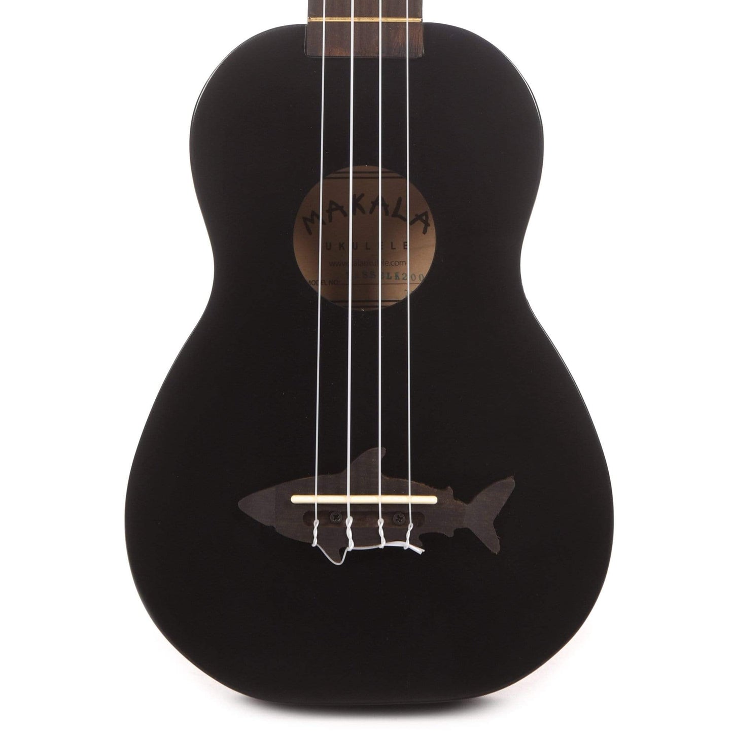Makala Shark Composite Soprano Ukulele Black Folk Instruments / Ukuleles