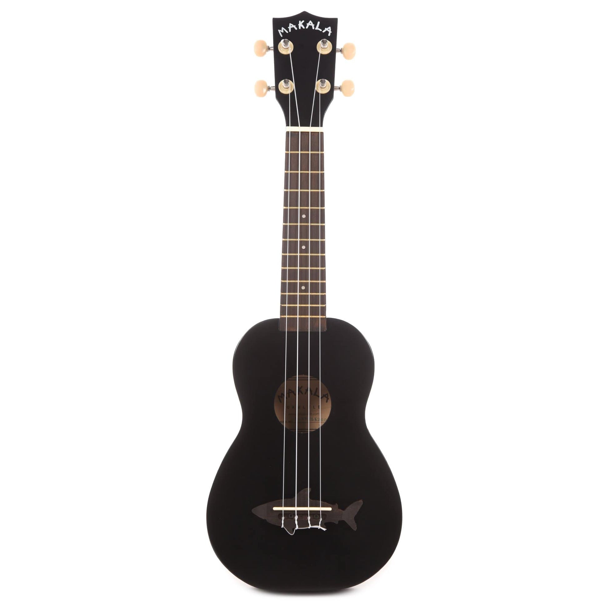 Makala Shark Composite Soprano Ukulele Black Folk Instruments / Ukuleles