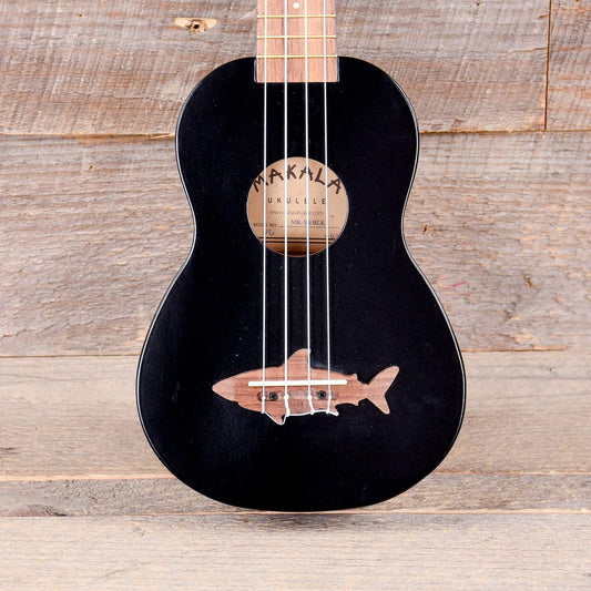 Makala Shark Composite Soprano Ukulele Black Folk Instruments / Ukuleles