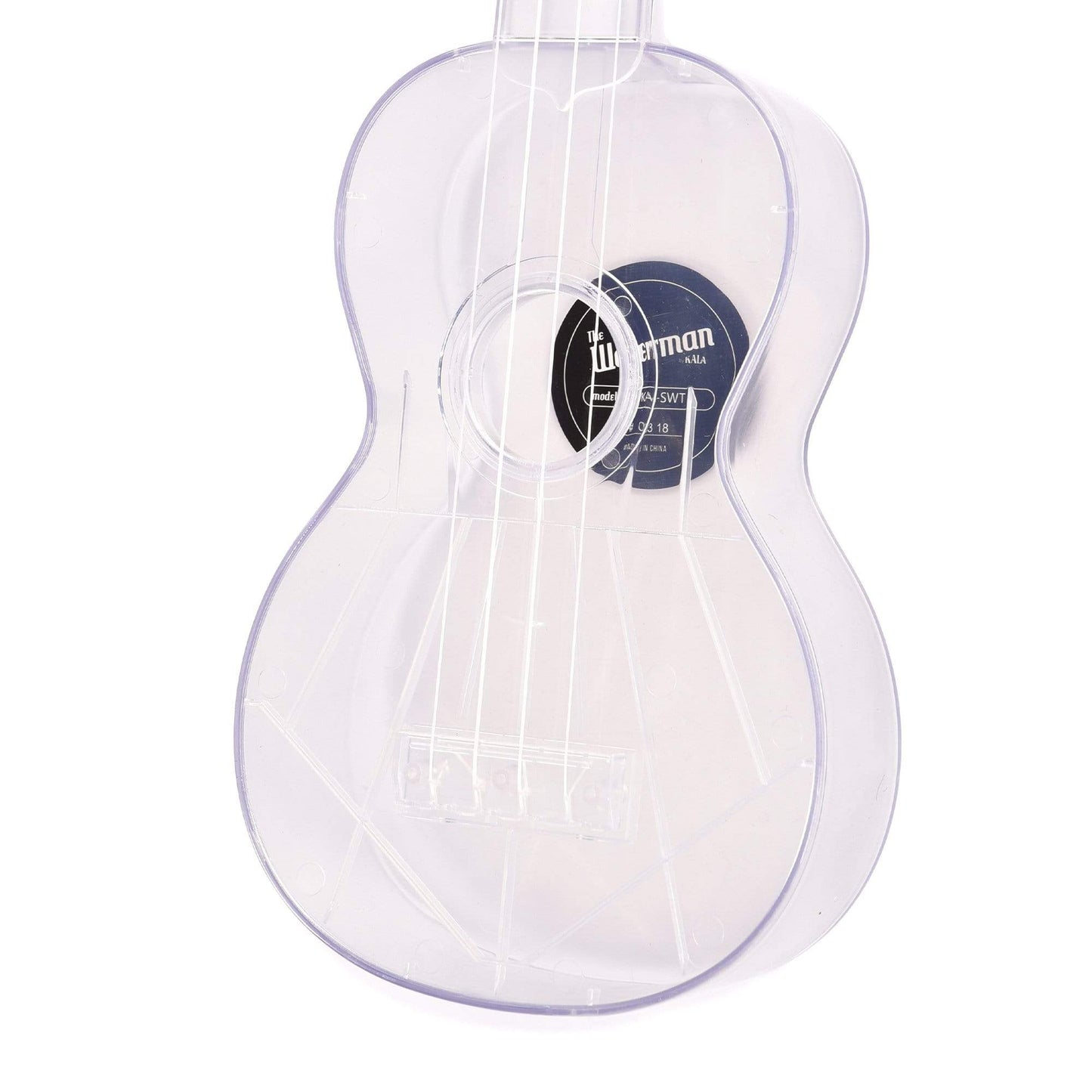 Makala Waterman Composite Soprano Ukulele Clear Folk Instruments / Ukuleles