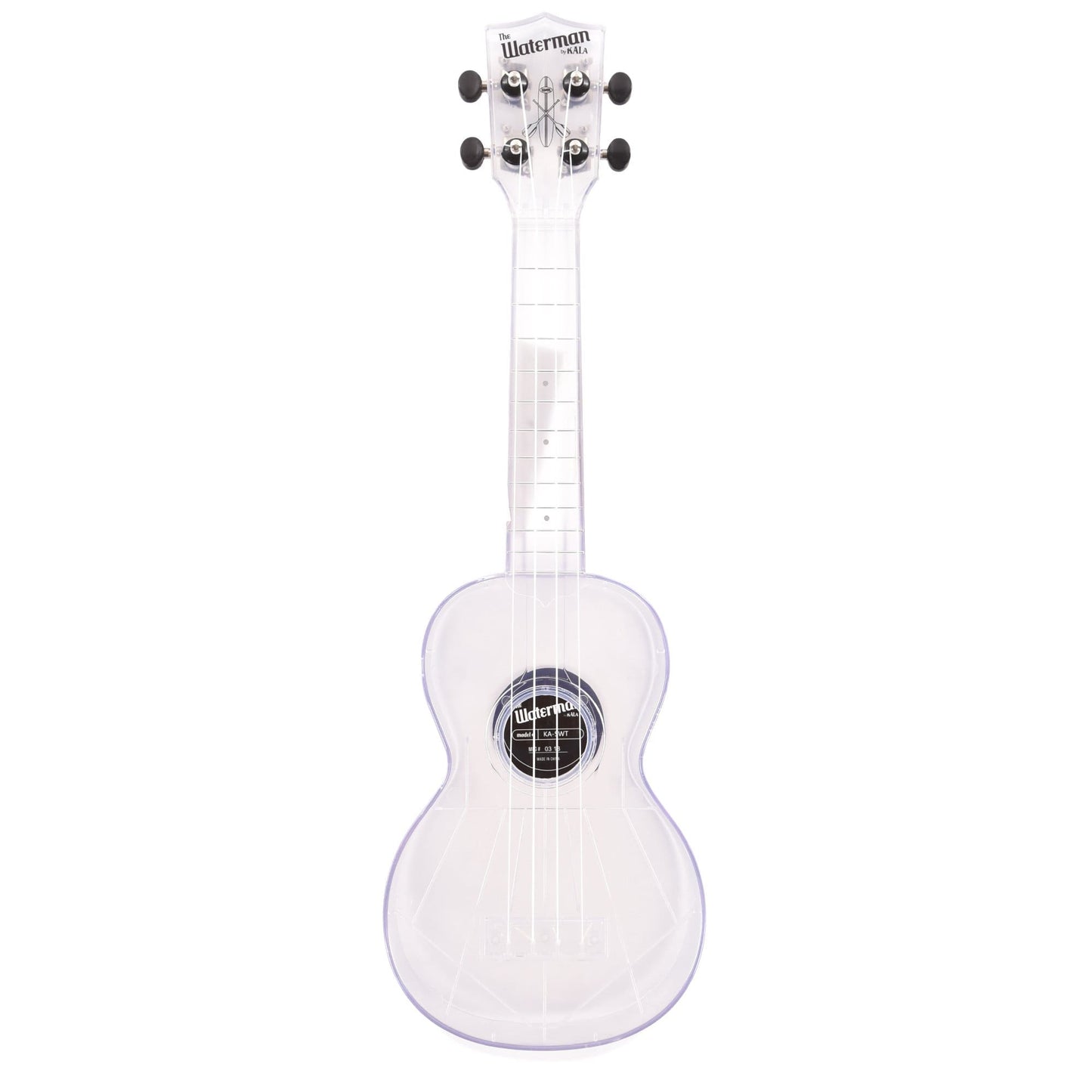 Makala Waterman Composite Soprano Ukulele Clear Folk Instruments / Ukuleles