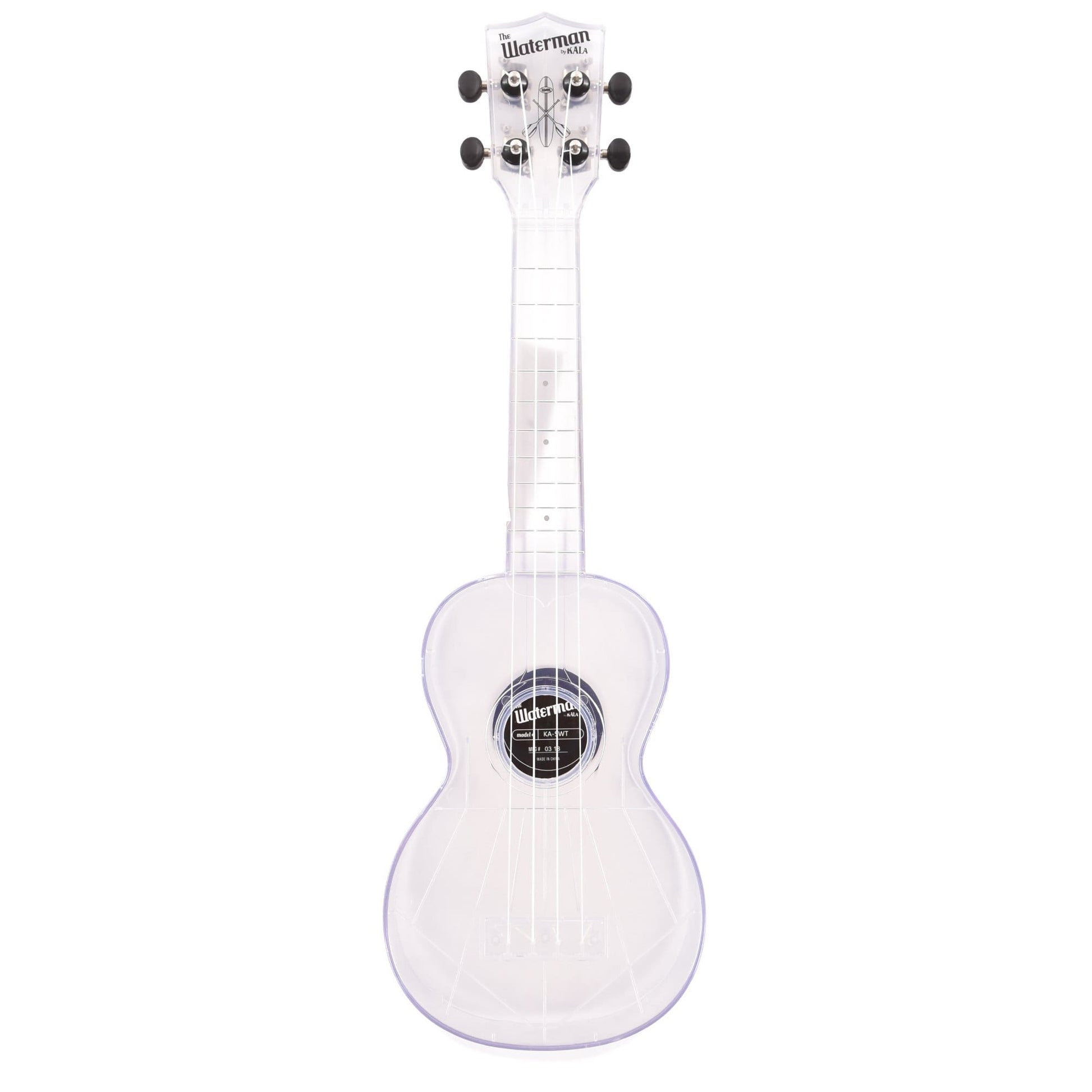 Makala Waterman Composite Soprano Ukulele Clear Folk Instruments / Ukuleles