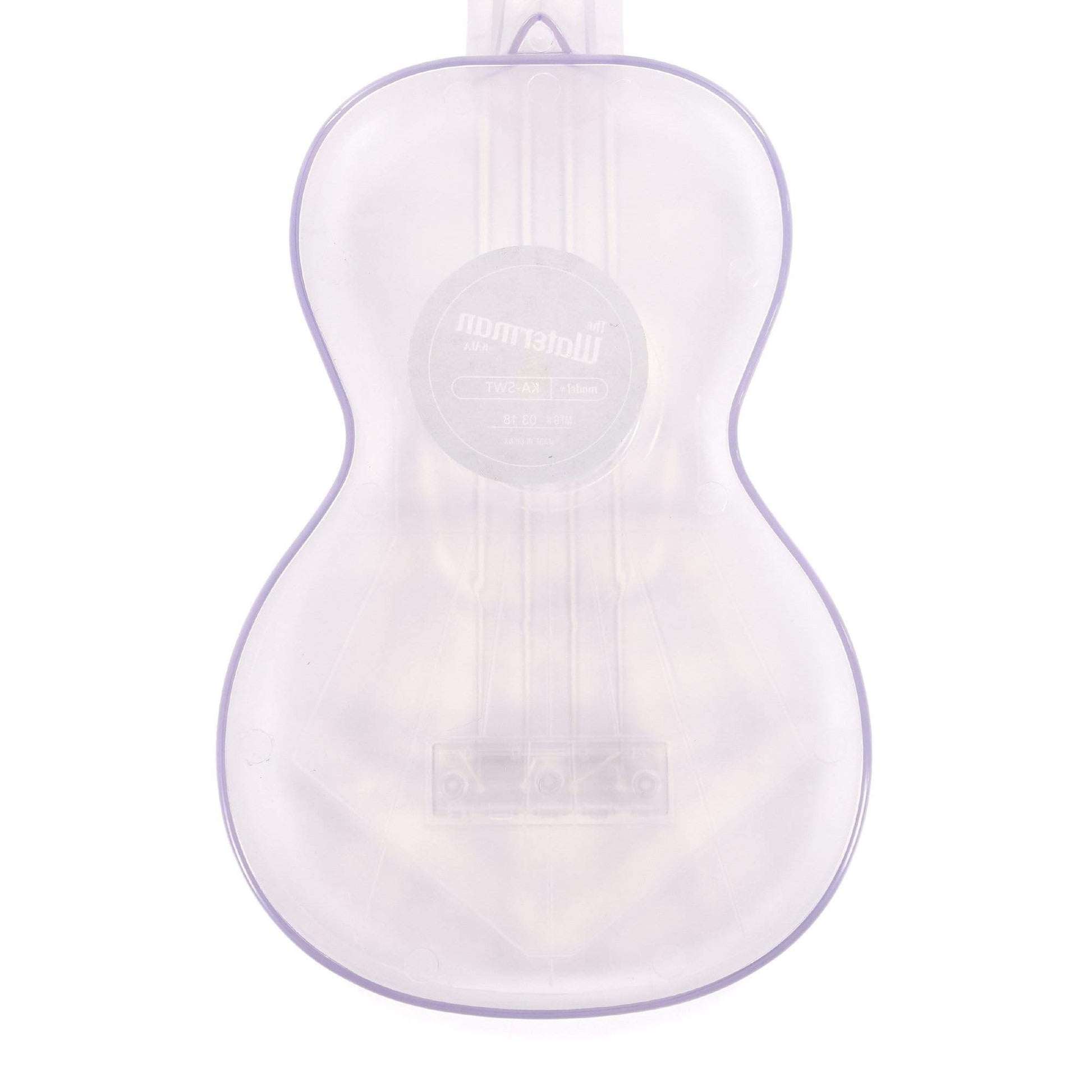 Makala Waterman Composite Soprano Ukulele Clear Folk Instruments / Ukuleles