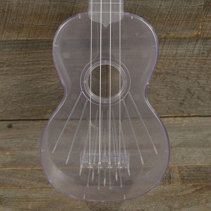 Makala Waterman Composite Soprano Ukulele Clear Folk Instruments / Ukuleles