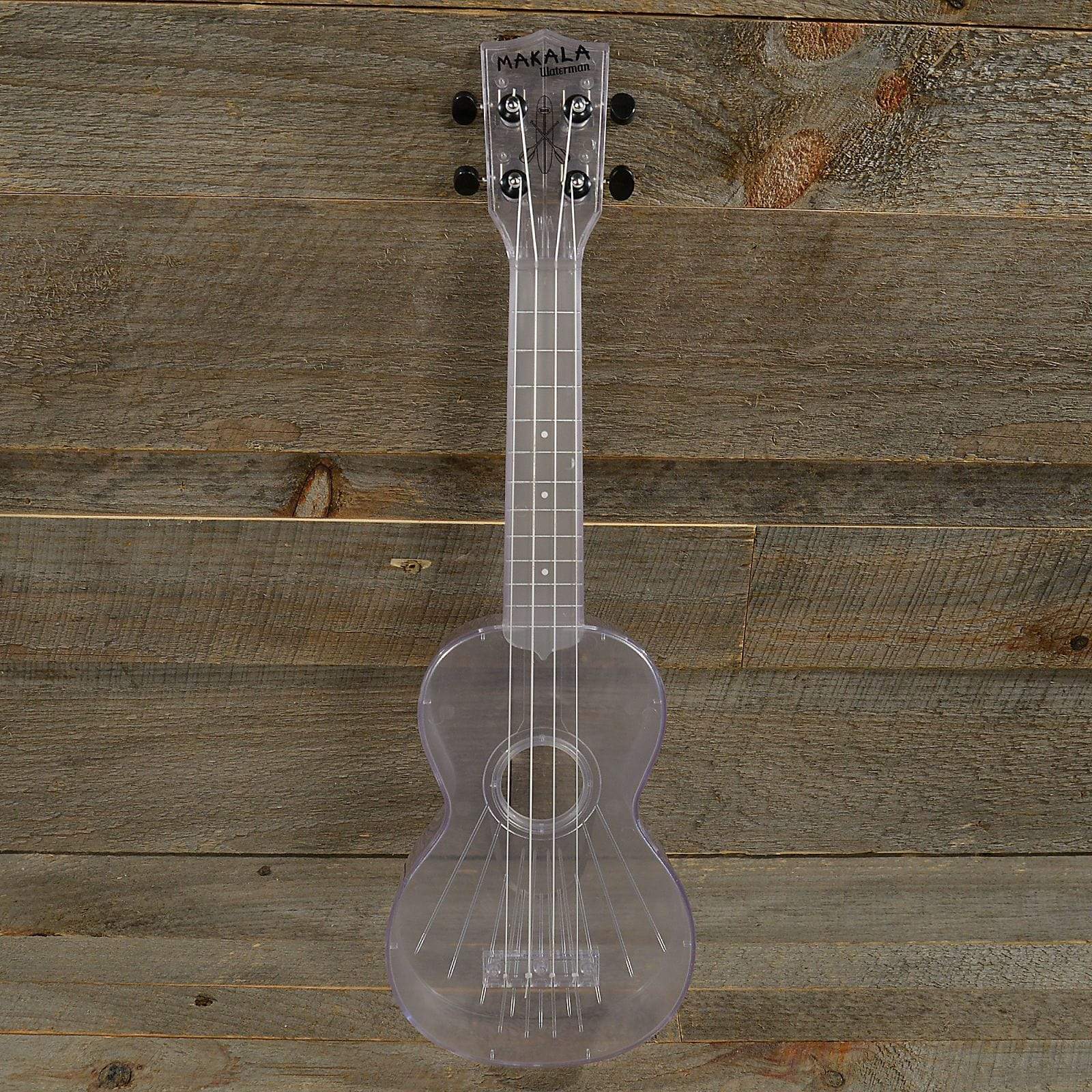 Makala Waterman Composite Soprano Ukulele Clear Folk Instruments / Ukuleles