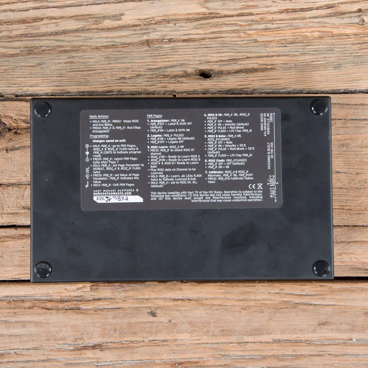 Make Noise 0-Coast w/Bag & Stand Keyboards and Synths / Synths / Eurorack