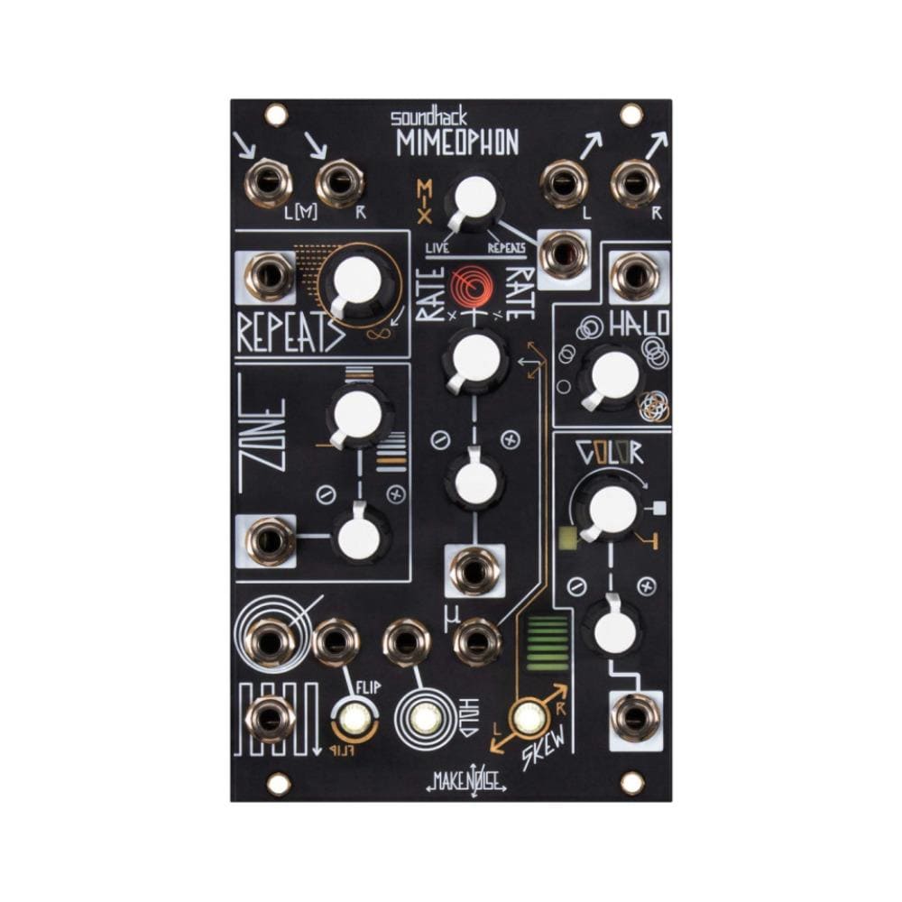 Audio Repeater Make Noise Mimeophon Audio Repeater Eurorack Module – Chicago Music ...