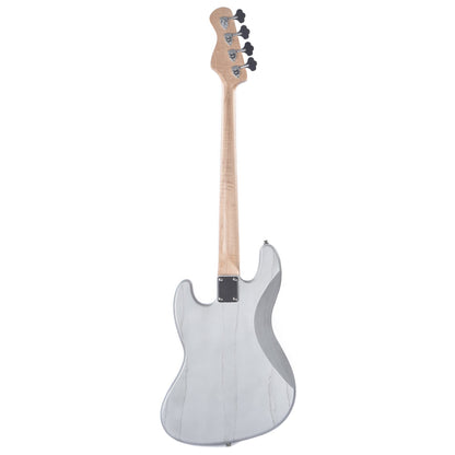 Marco Bass Guitars N1 4-String Silver w/Black Pickguard Bass Guitars / 4-String