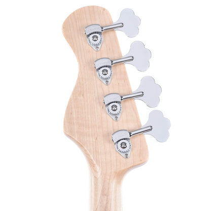 Marco Bass Guitars N1 4-String Silver w/Black Pickguard Bass Guitars / 4-String