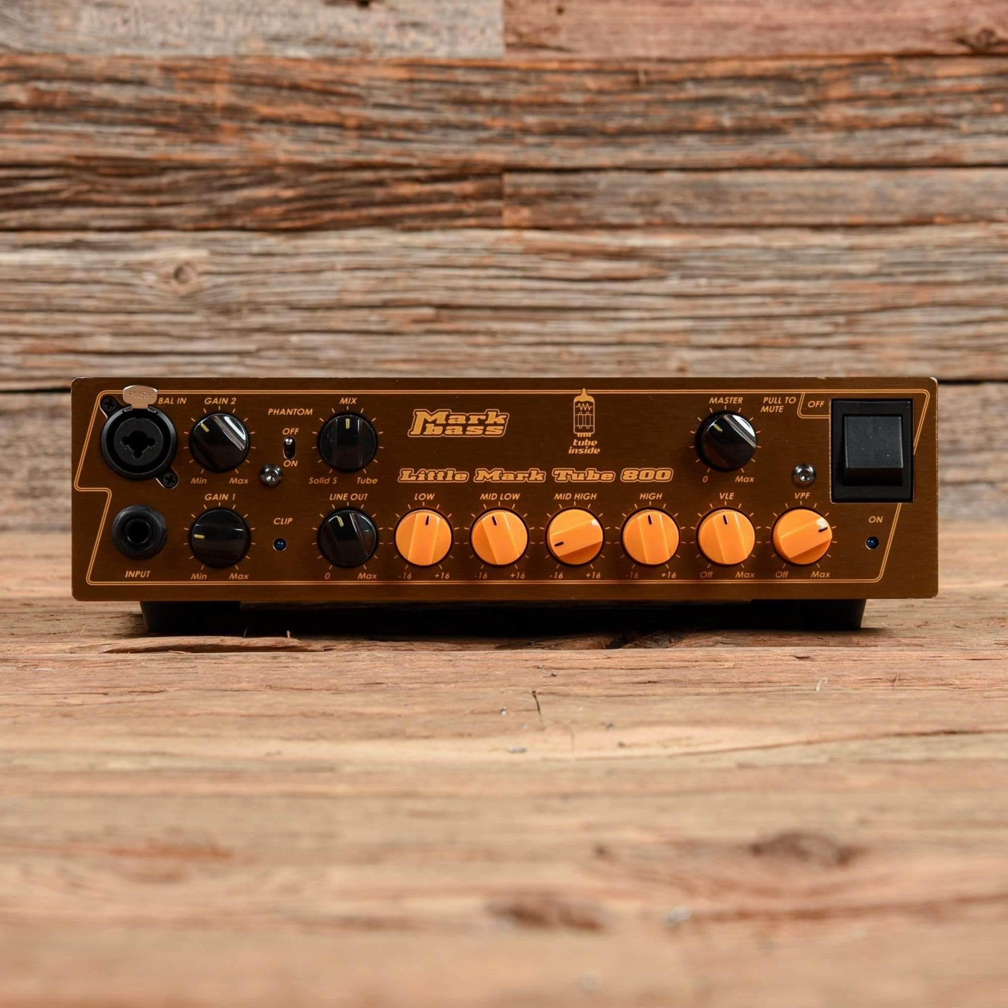 Markbass MBH110023 Little Mark Tube 800-Watt Bass Head  2019 Amps / Bass Heads