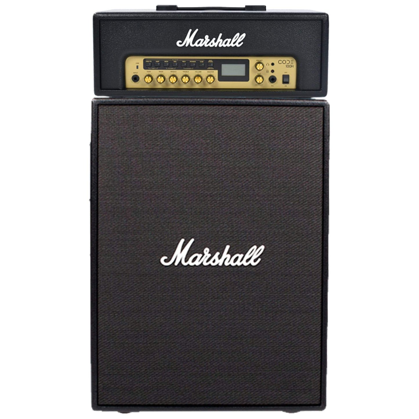 Marshall Code 100W Digital Head w/CODE212 100W 2X12" Vertical Cabinet Amps / Guitar Cabinets,Amps / Guitar Heads