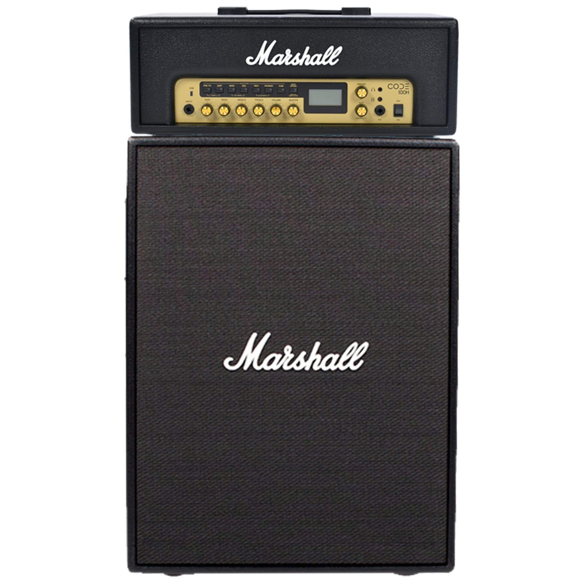 Marshall Code 100W Digital Head w/CODE212 100W 2X12" Vertical Cabinet Amps / Guitar Cabinets,Amps / Guitar Heads