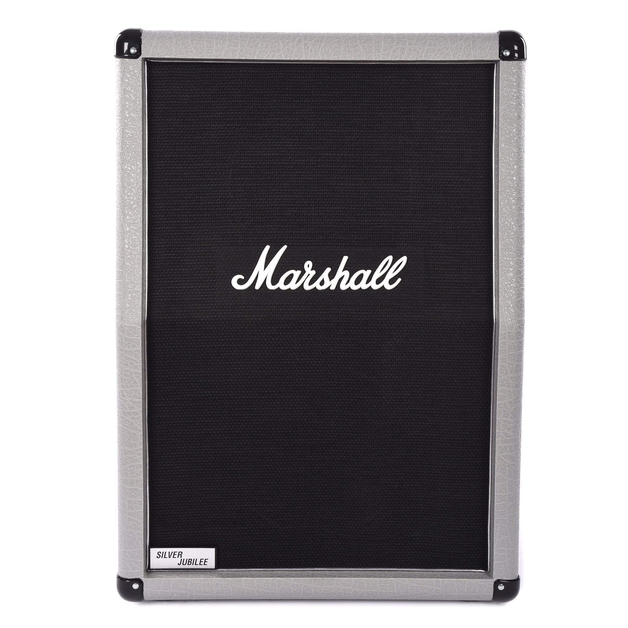 2536 Marshall 2536A Silver Jubilee Reissue Angled 2x12 Speaker Cabinet 140W ...