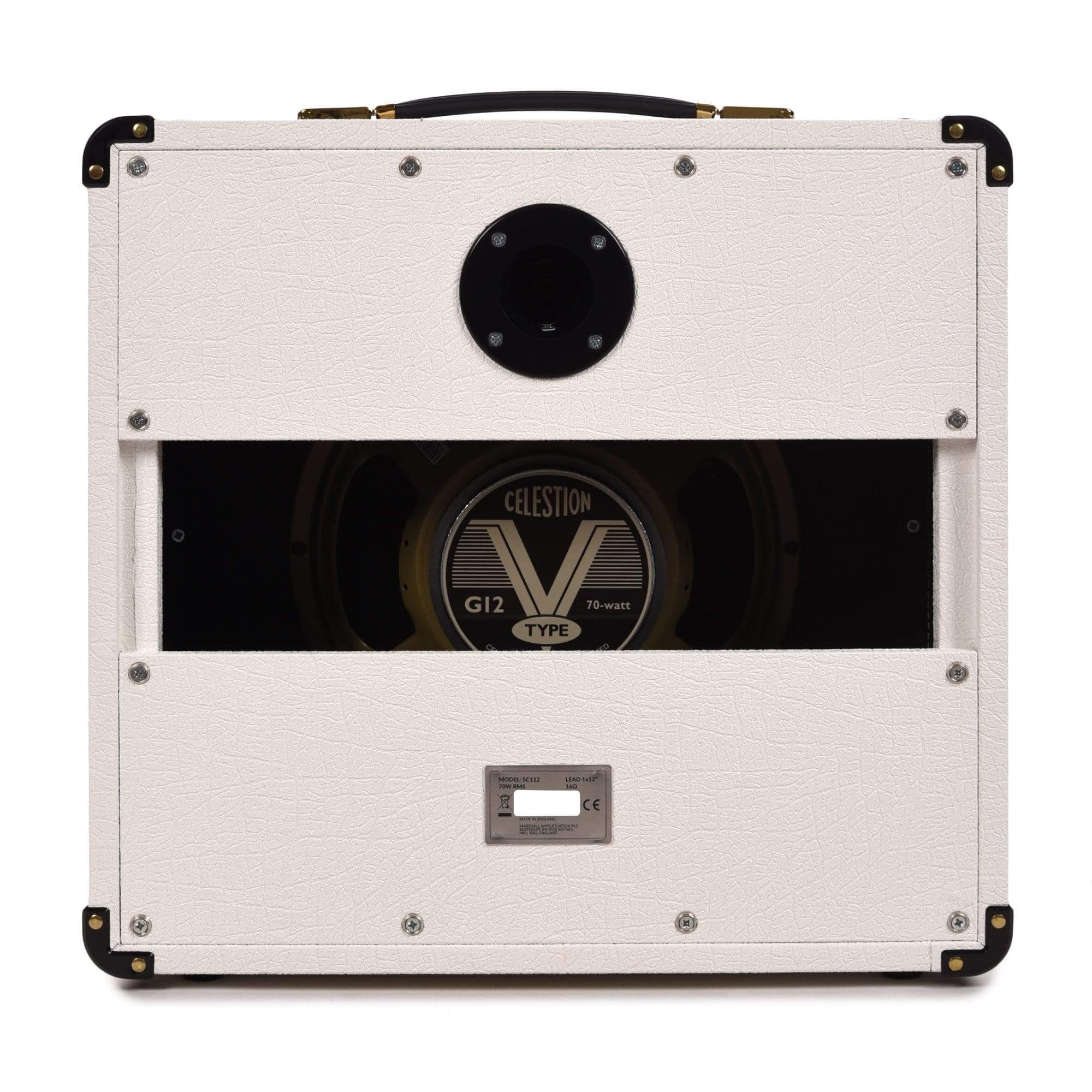 Marshall Limited Edition SC112 Studio Classic White Elephant Grain 1x12 Speaker Cabinet 70W 16 Ohm Mono Amps / Guitar Cabinets