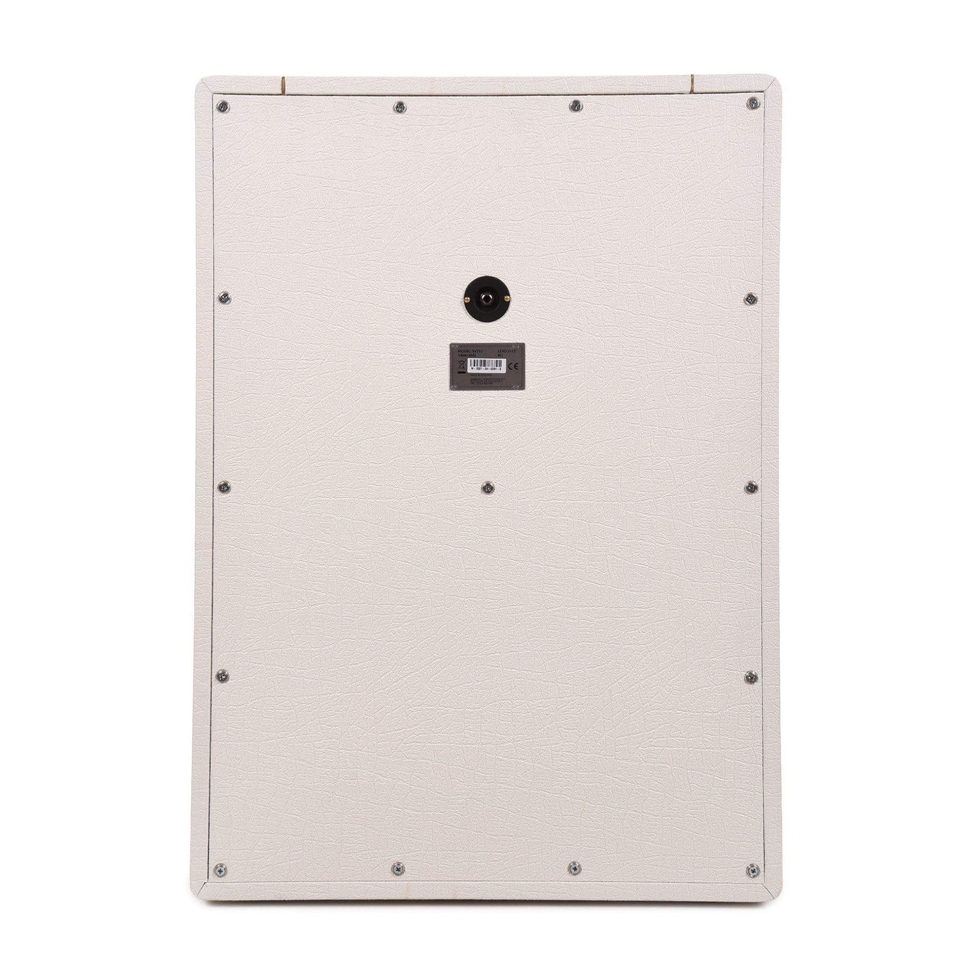 Marshall Limited Edition SV212 Studio Vintage White Elephant Grain Plexi 2x12 Speaker Cabinet 140W 8 Ohm Mono Amps / Guitar Cabinets