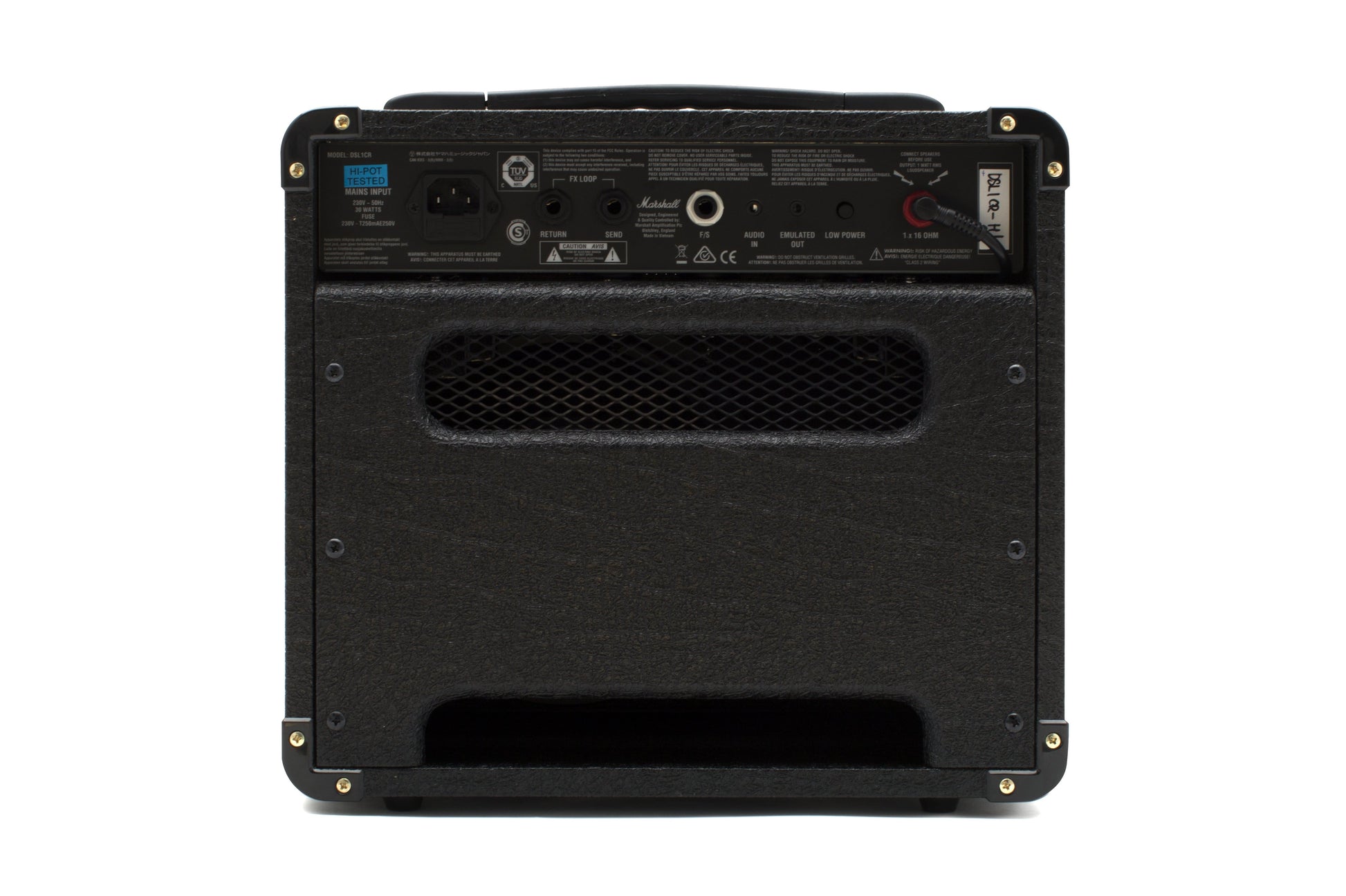 Marshall DSL1CR 1W All-Valve 2-Channel 1x8" Combo w/Digital Reverb Amps / Guitar Combos