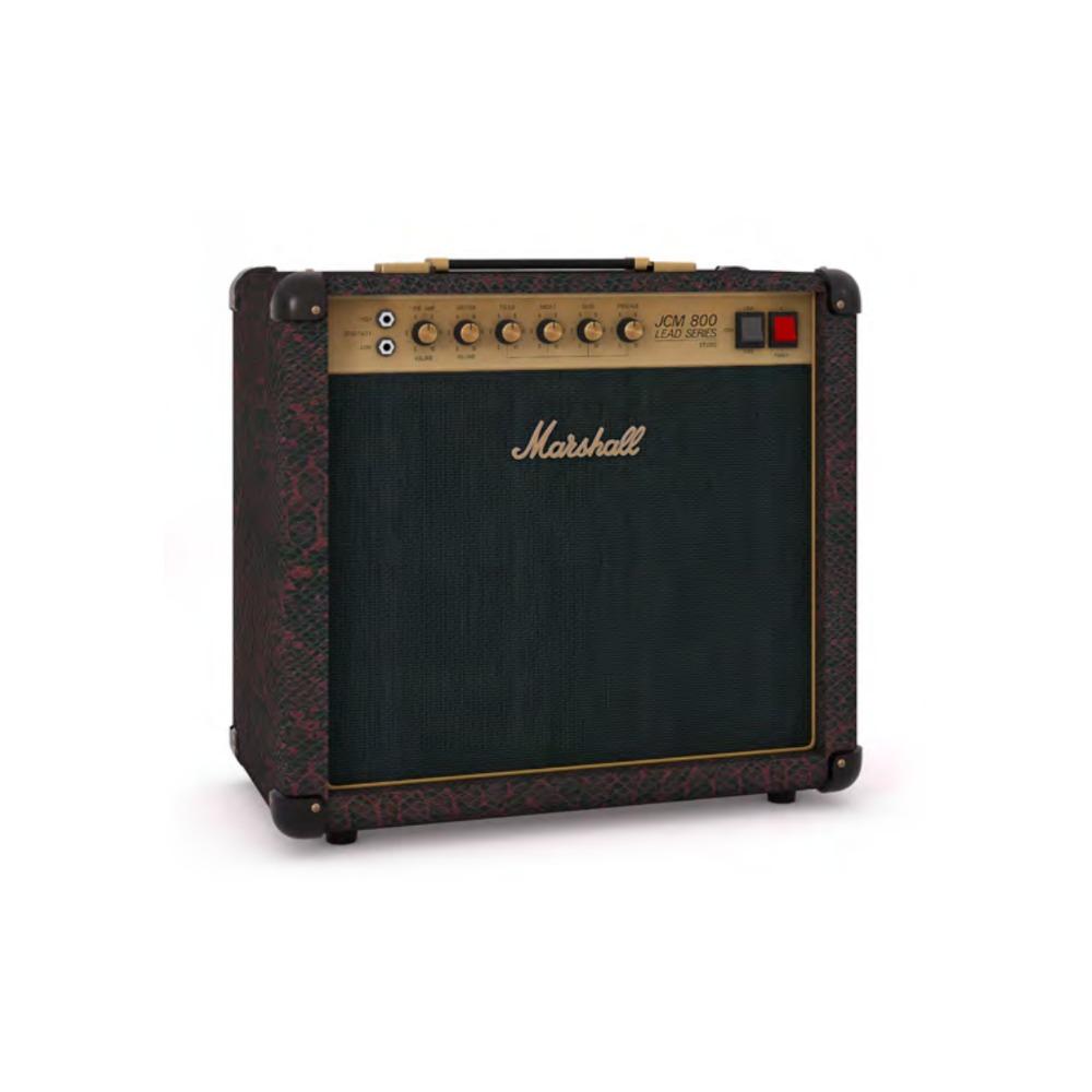 Marshall Limited Edition SC20C Studio Classic Black & Red Snakeskin JCM800 Series 20W All-Valve 2203 1x10 Combo w/FX Loop and DI Amps / Guitar Combos